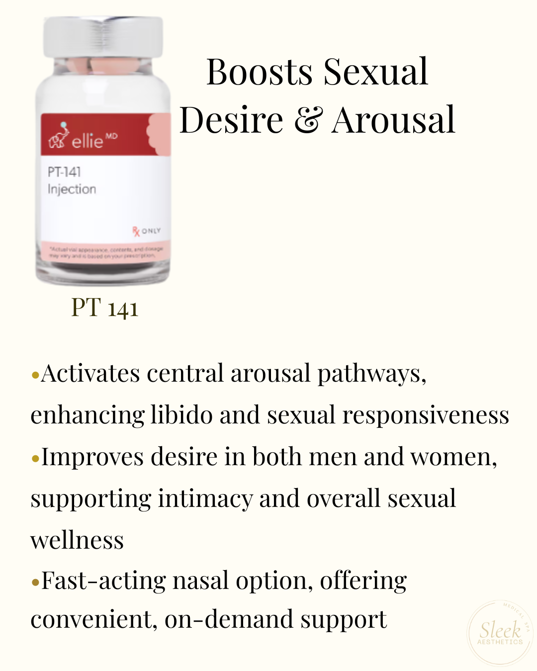 PT-141 peptide injection for libido support and sexual health enhancement